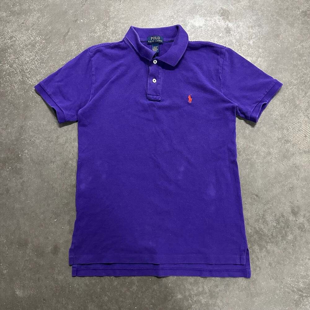 Polo Ralph Lauren Purple Short-Sleeve Polo Shirt